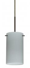 Besa Lighting B-4404KR-LED-BR - Besa Stilo 7 LED Pendant For Multiport Canopy Chalk Bronze 1x9W LED