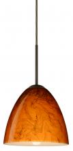 Besa Lighting J-4470HB-LED-BR - Besa Vila LED Pendant For Multiport Canopy Habanero Bronze 1x9W LED