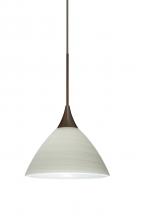  RXP-1743KR-BR - Besa Pendant Domi Bronze Chalk 1x50W Halogen