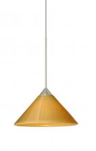 Besa Lighting RXP-282490-SN - Besa Pendant Kona Satin Nickel Mango Starpoint 1x50W Halogen