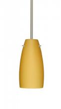 Besa Lighting 1TT-1512VM-LED-SN - Besa Tao 10 LED Stem Pendant Vanilla Matte Satin Nickel 1x9W LED