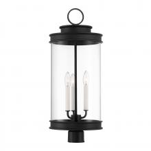 Savoy House 5-902-BK - Englewood 3-Light Outdoor Post Lantern in Matte Black