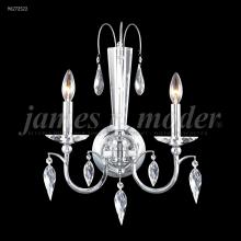 James R Moder 96272S22 - Sculptured Leaf 2 Light Wall Sconce