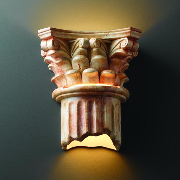 Corinthian Column - Open Bottom