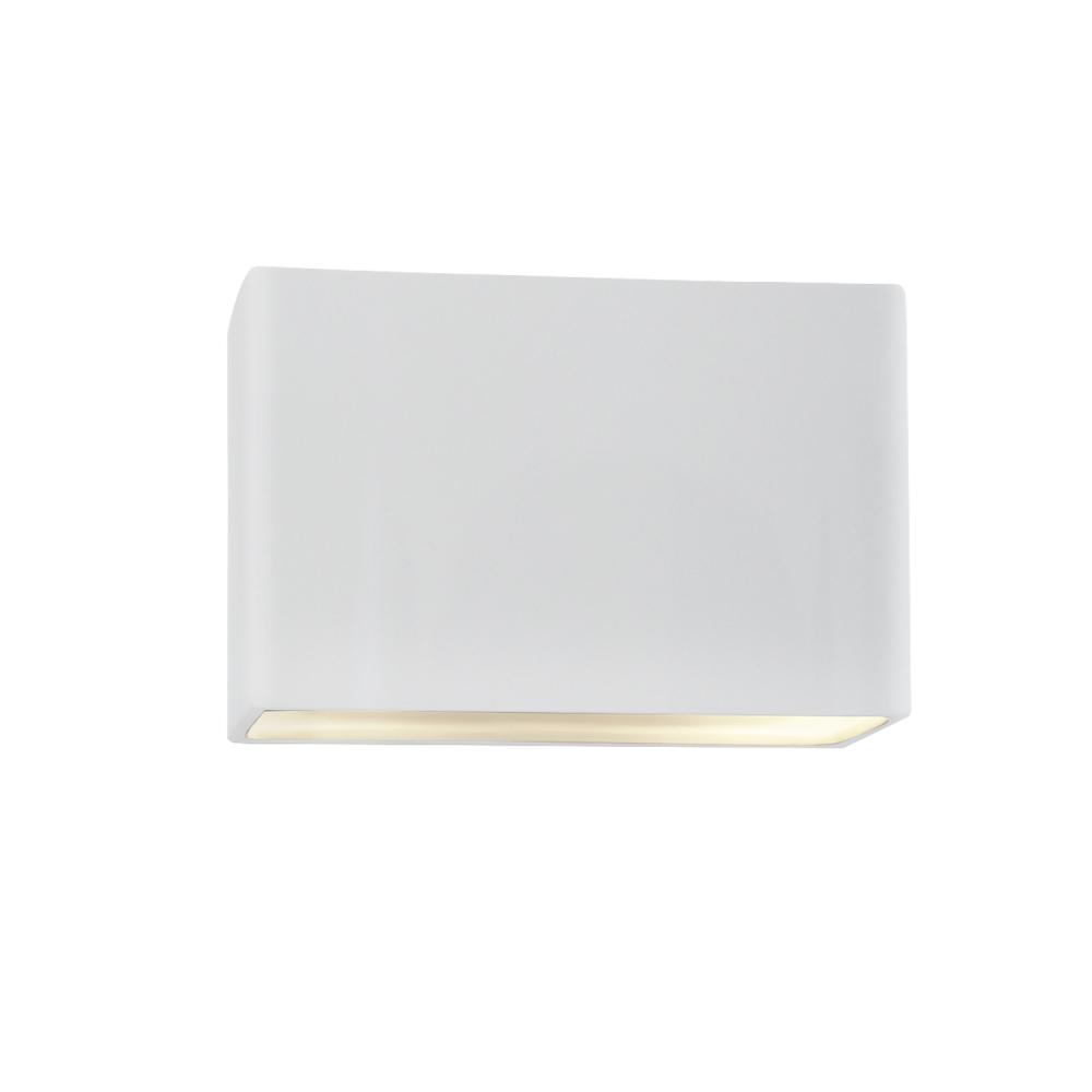 Large ADA Outdoor LED Wide Rectangle - Open Top & Bottom