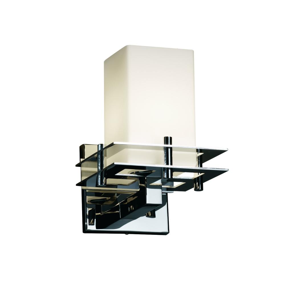 Metropolis 1-Light Wall Sconce (2 Flat Bars)