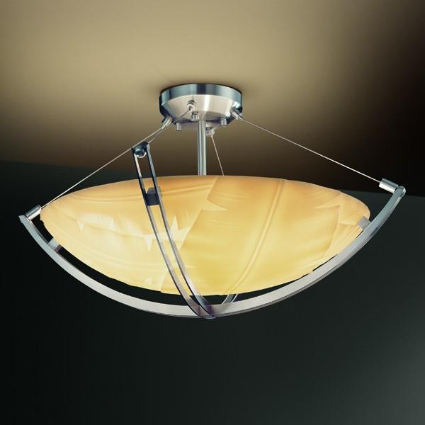 48" Semi-Flush Bowl w/ Crossbar