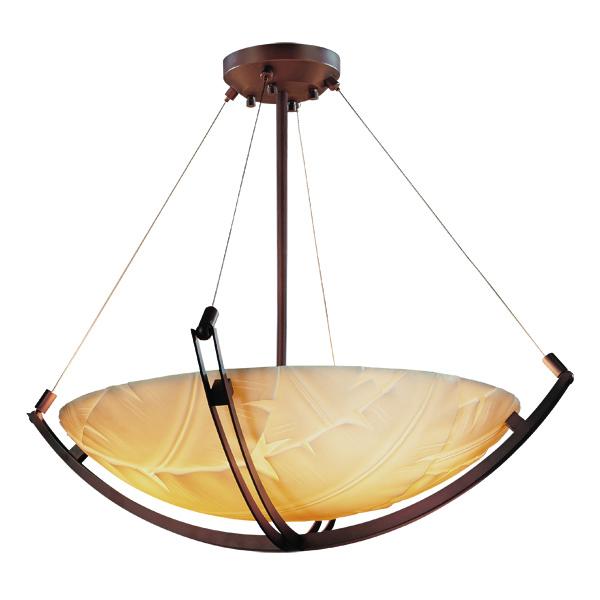 36" Pendant Bowl w/ Crossbar