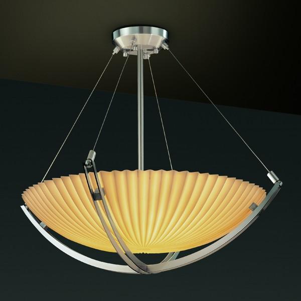 48" Pendant Bowl w/ Crossbar