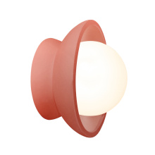 Justice Design Group CER-3035-BSH - Mini Coupe Wall Sconce