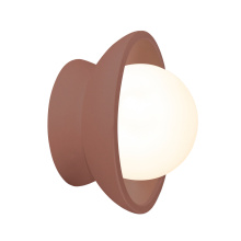 Justice Design Group CER-3035-CLAY - Mini Coupe Wall Sconce
