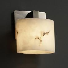 Justice Design Group FAL-8931-30-MBLK - Modular 1-Light Wall Sconce (ADA)