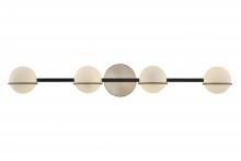 Justice Design Group FSN-4164-OPAL-MBBR - Centric 4-Light Bath Bar