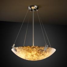 Justice Design Group ALR-9624-35-NCKL-LED-6000 - 36" Pendant Bowl w/ U-Clips