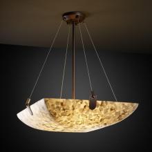 Justice Design Group ALR-9627-25-DBRZ-LED-6000 - 48" Pendant Bowl w/ U-Clips