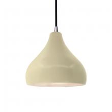 Justice Design Group CER-6560-VAN-NCKL-BKCD - Small Droplet 1-Light Pendant