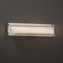 Justice Design Group FSN-8631-OPAL-CROM - Lineate 22" Linear LED Wall/Bath