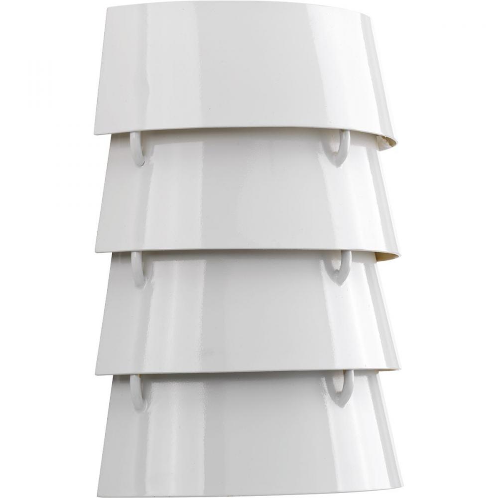 POINT DUMEÂ® by Jeffrey Alan Marks for Progress Lighting Surfrider Collection White Wall Sconce