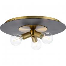 Progress P350248-109 - Trimble Collection Three-Light Brushed Bronze 18" Flush Mount