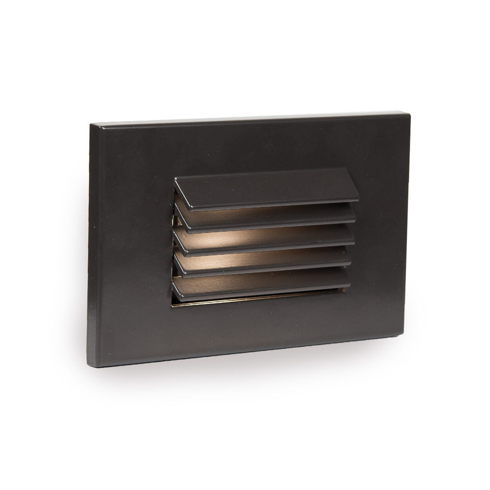 LED Low Voltage Horizontal Louvered Step and Wall Light