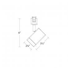 WAC US J-7013-CS-BK - Ocularc 7013 - 5CCT Track Luminaire