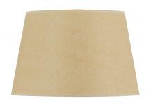 CAL Lighting SH-1369 - 11" Tall Light Brown Hardback Fabric Shade