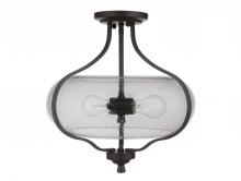 Craftmade 49952-ESP - Serene 2 Light Semi Flush in Espresso