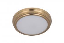 Craftmade X6609-SB-LED - X66 Series 1 Light 9" LED Flushmount in Satin Brass