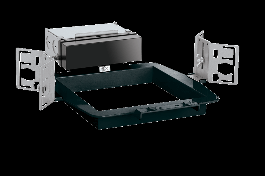 RECESSED DOWNLIGHTS ROUGH-IN 4 INCHES SQUARE 12W 0-10V ELV TRIAC DIMMING