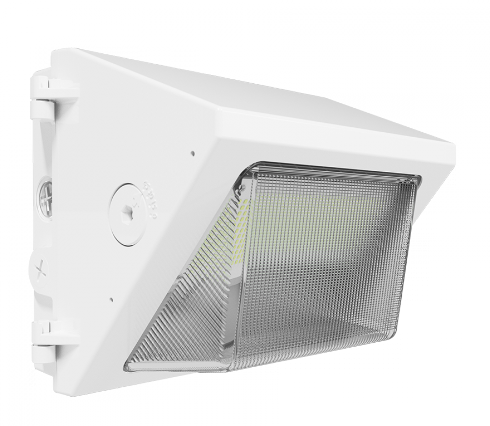 WALLPACK SMALL 30/25/20/15W 3000K/4000K/5000K 480V ADJUSTABLE THROW WHITE