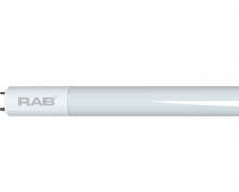 RAB Lighting T8-9-24G-840-SD-BYP USA - LED T8 2FT 9W 1150LM 4000K SINGLE-DOULBE END BYPASS BAA