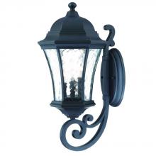 Acclaim Lighting 3611BK - Waverly Collection Wall-Mount 3-Light Outdoor Matte Black Light Fixture