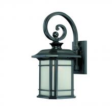 Acclaim Lighting 8112BK - Somerset Collection Wall-Mount 1-Light Outdoor Matte Black Light Fixture