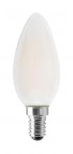 Satco Products Inc. S12118 - 4.5 Watt; B11 LED; Frosted; 350 Lumens; 4000K; European base; 120 Volt