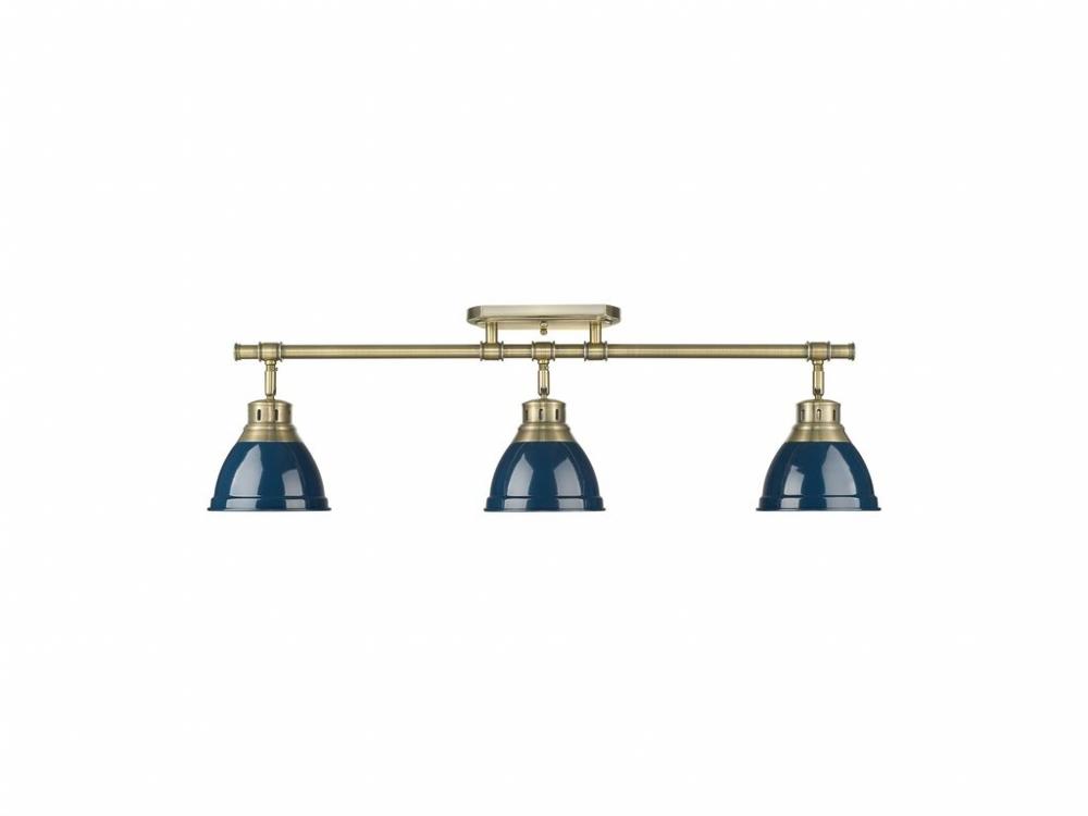 Shepard 1-Light Wall Sconce in Modern Brass with Matte White