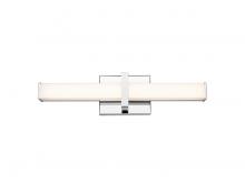 Golden 5623-B19 CH-OP - Elon 1-Light Vanity Light in Chrome with Opal Glass