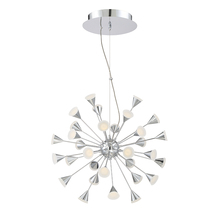 Eurofase 29027-019 - ESPLO,32LT LED CHANDELIER,CHR