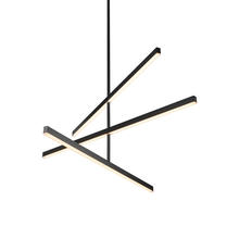 Kuzco Lighting Inc CH10345-BK - Vega 45-in Black LED Chandeliers