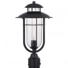 Vaxcel International T0544 - Bar Harbor 9.5 in. W Outdoor Post Light Noble Bronze