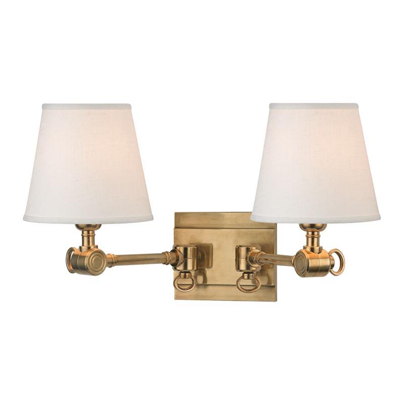 2 LIGHT WALL SCONCE