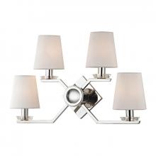 Hudson Valley 5940-PN - 4 LIGHT WALL SCONCE