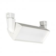 Jesco H2L519S4090W - JESCO 1-Light LED 31W WALL WASH/FLOOD H-Track Head Fixture 4000K in White