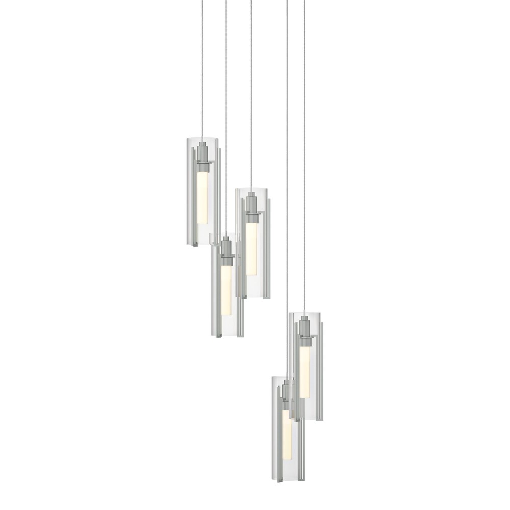 Exos Glass 5-Light Pendant