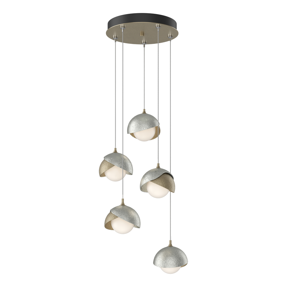 Brooklyn 5-Light Double Shade Pendant