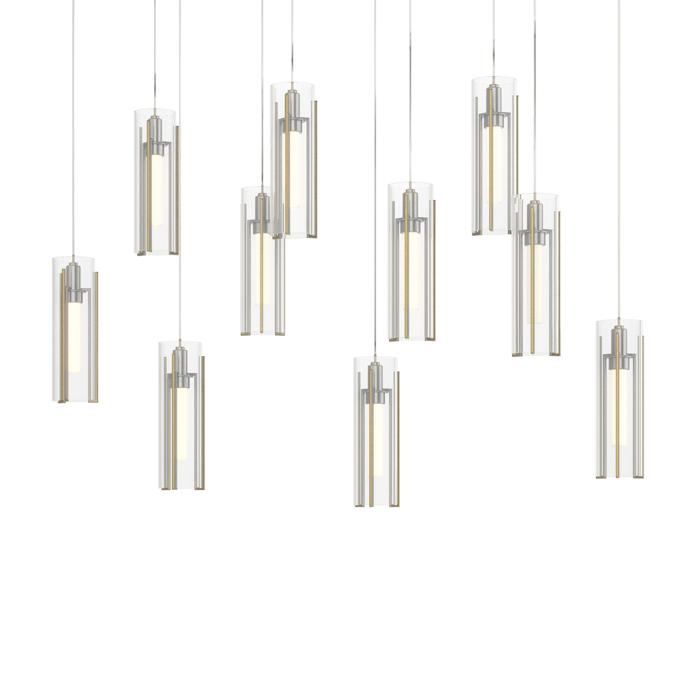 Exos Glass 10-Light Pendant