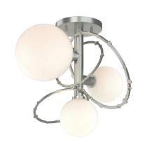 Hubbardton Forge 121360-SKT-82-GG0712 - Olympus 3-Light Semi-Flush