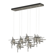 Hubbardton Forge 131095-SKT-STND-20-II0728 - Tura 7-Light Seeded Glass Pendant