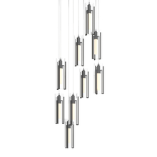 Hubbardton Forge 131104-SKT-LONG-10-ZM0065 - Exos Glass 9-Light Pendant