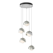 Hubbardton Forge 131125-SKT-STND-02-85-GG0711 - Brooklyn 5-Light Double Shade Pendant