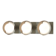 Hubbardton Forge 201378-SKT-85-84-GG0711 - Brooklyn 3-Light Straight Double Shade Bath Sconce